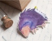 Hedgehog brooch (BH006)