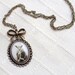 Lady Deer necklace - Victorian jewelry (N063)