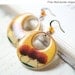 Autumn Trees (yellow) earrings (E062)