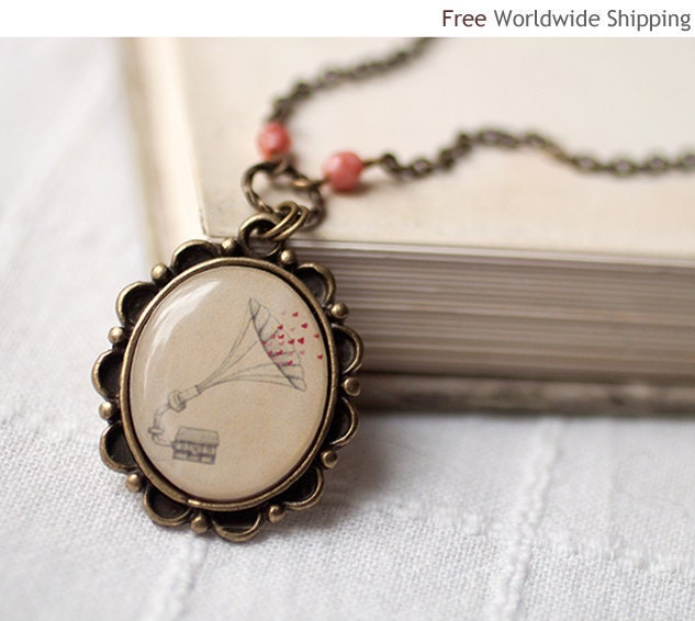 Love Home necklace (N017)