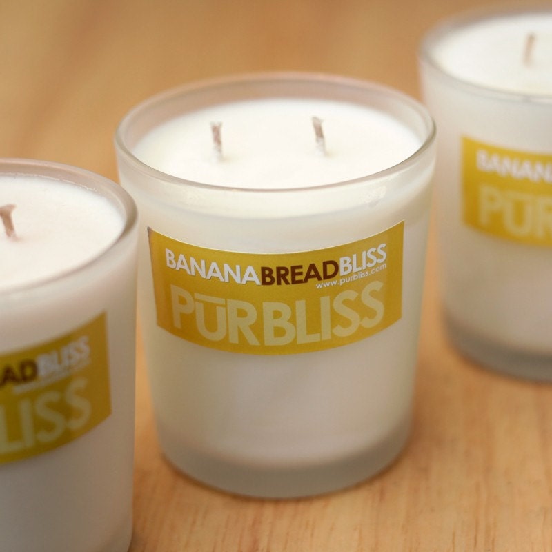 BANANA BREAD Soy Candle - Medium  Jar