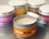 SANDALWOOD Soy Candle - Travel Tin