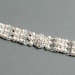 Bridal bracelet, pearl bracelet, cuff bracelet with Swarovski crystal and Swarovski pearls- Style 363