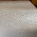 vintage chenille bedspread, 106 x 96