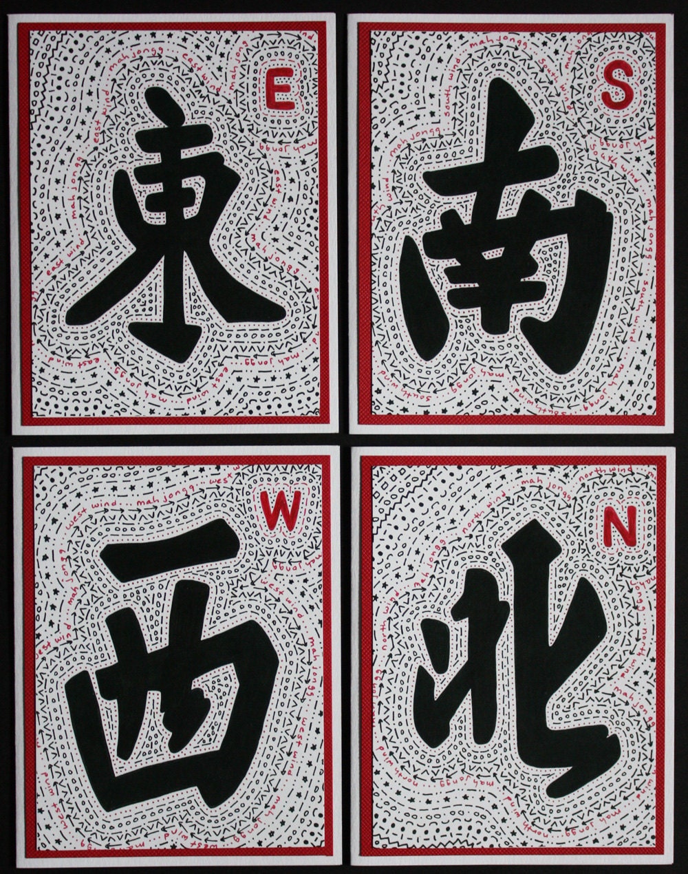 Mah Jongg Notecards