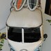 Vintage Metal Van Mini Bus Surfer Beach Boards