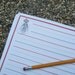 KIDS WRITING PAPER - Sock Monkey -- PRINT YOUR OWN PDF