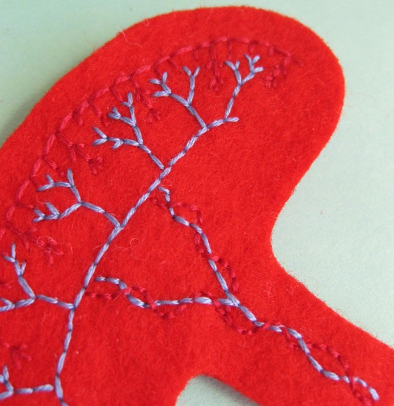 Placenta Brooch