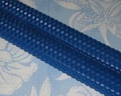 8 Inch Hand-rolled Beeswax Tapers in Royal Blue