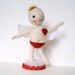 Cupid the Little Boy of Love Needle Felted Miniature Art Doll