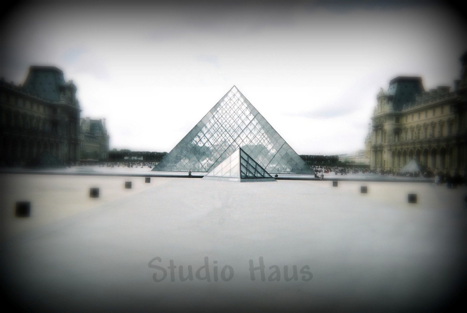 BOGO 50% off -  CYBER SALE -- The Louvre - 11x14 Fine Art Photography Print