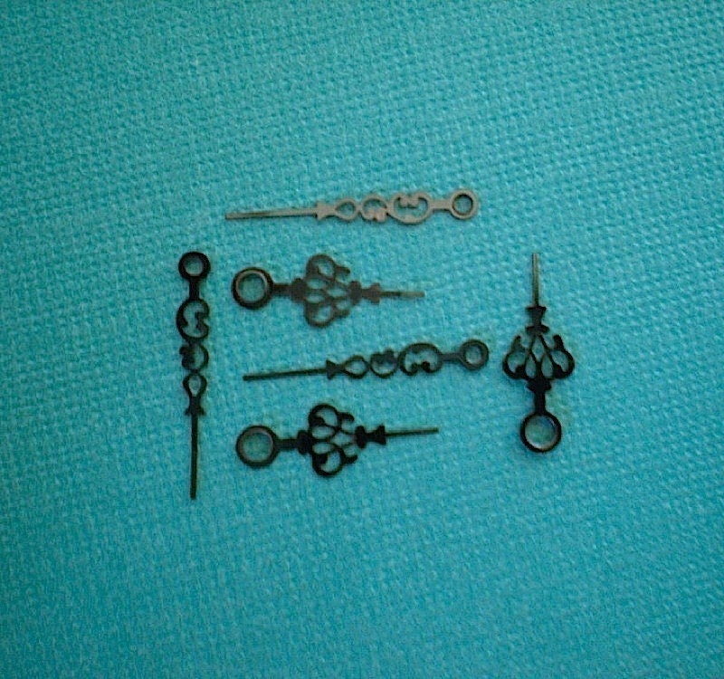 6 Louis XIV pocket watch hands