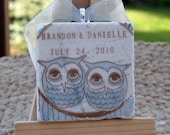 Cozy Owl Ornament Wedding Favors, Set of 25