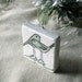 Love Birds Christmas Holiday Ornament, Sage Green, including Gift Box, Ready to Ship