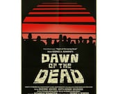 Dawn of the Dead vintage style movie poster