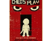 Child's Play vintage style movie poster