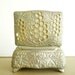 antique vintage metal jewelry box