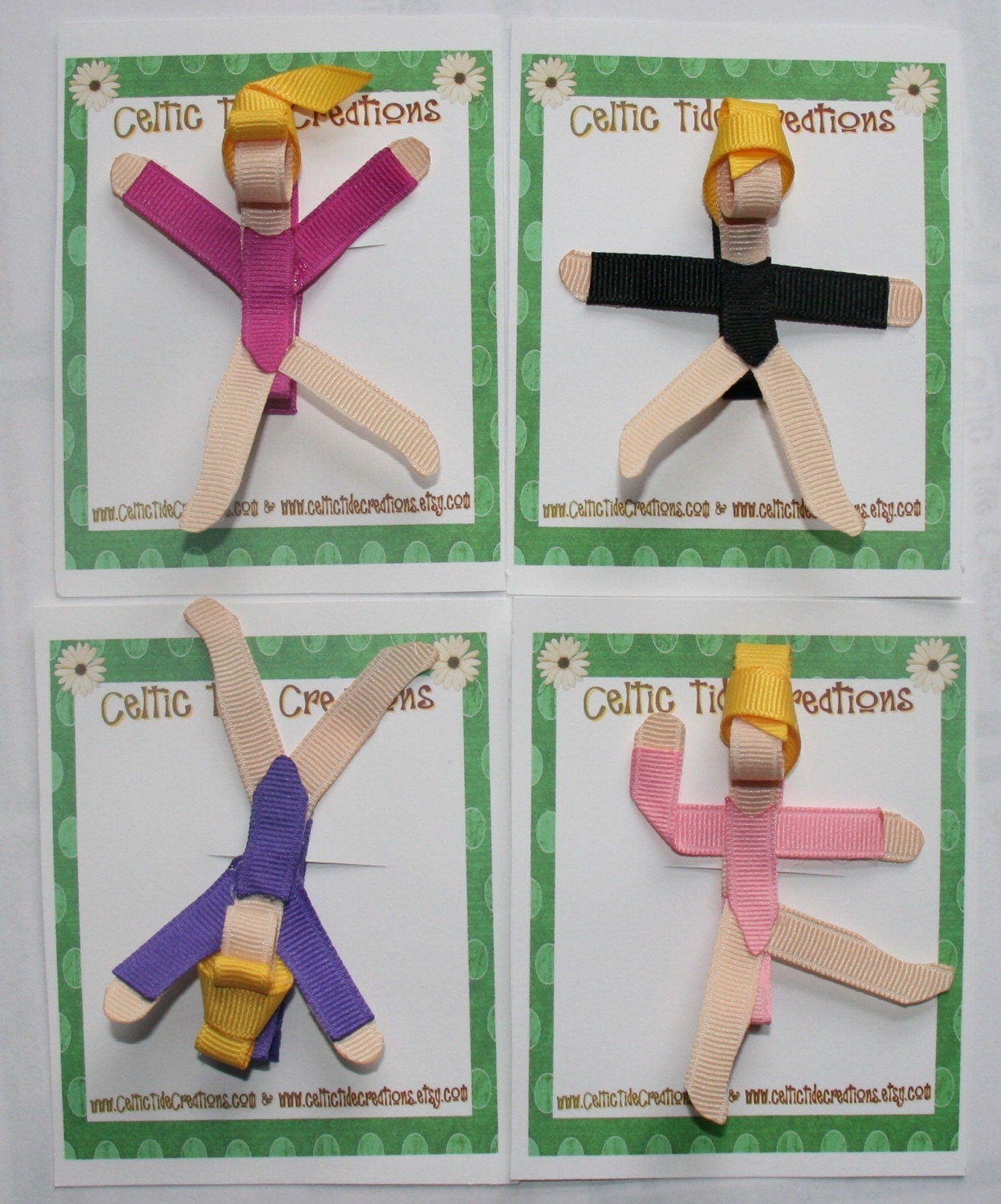 Gymnastic Hair Clips