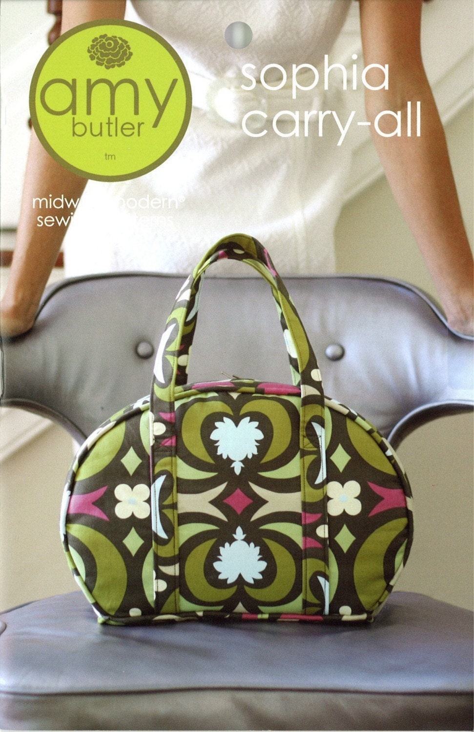FREE SHIPPING sophia carry-all pattern by amy butler