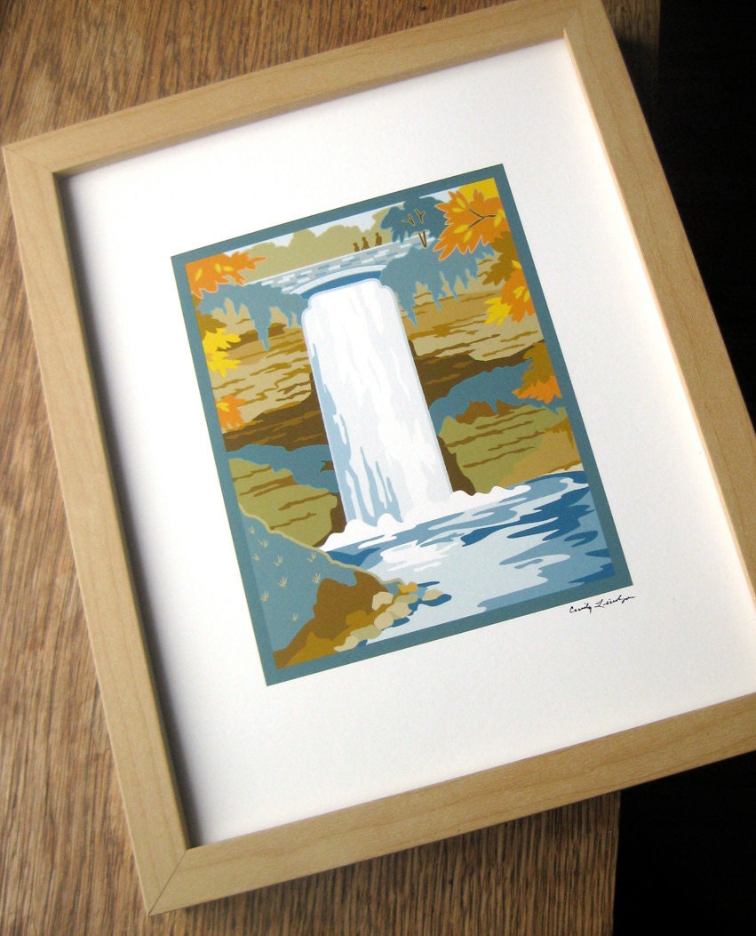 Minnehaha Falls Giclee Print
