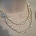 Bridal Jewelry Pearl Wedding Necklace Rhinestone Necklace Swarovski Crystal rhinestone Swarovski Pearl, Wedding jewelry,Robyn II