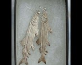 Sliver Capelin Ear-rings