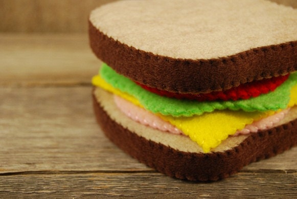 Felt Food Sandwich Set