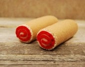 Felt Food Strawberry Rolls