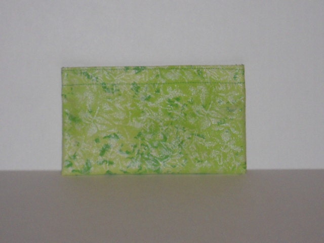 Snack Bag - Reusable - Eco Friendly  - Green Floral Reusable