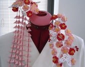Maiko Sakura Tsumami Kanzashi Set