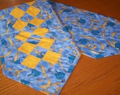 Quilted Jewish Table Runner for Hannukah or Everyday
