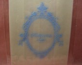 Cute Patisserie Chocolate in baby blue small gift bags (set of 10)