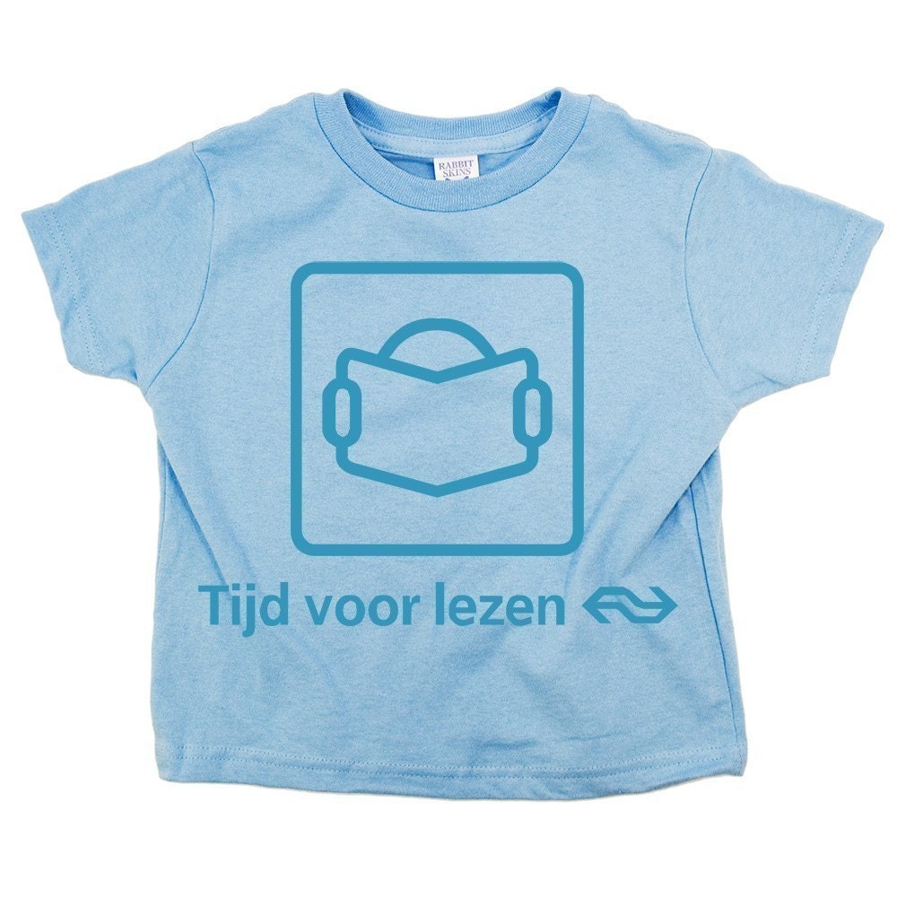 Dutch Reading Tshirt TODDLER geek tee