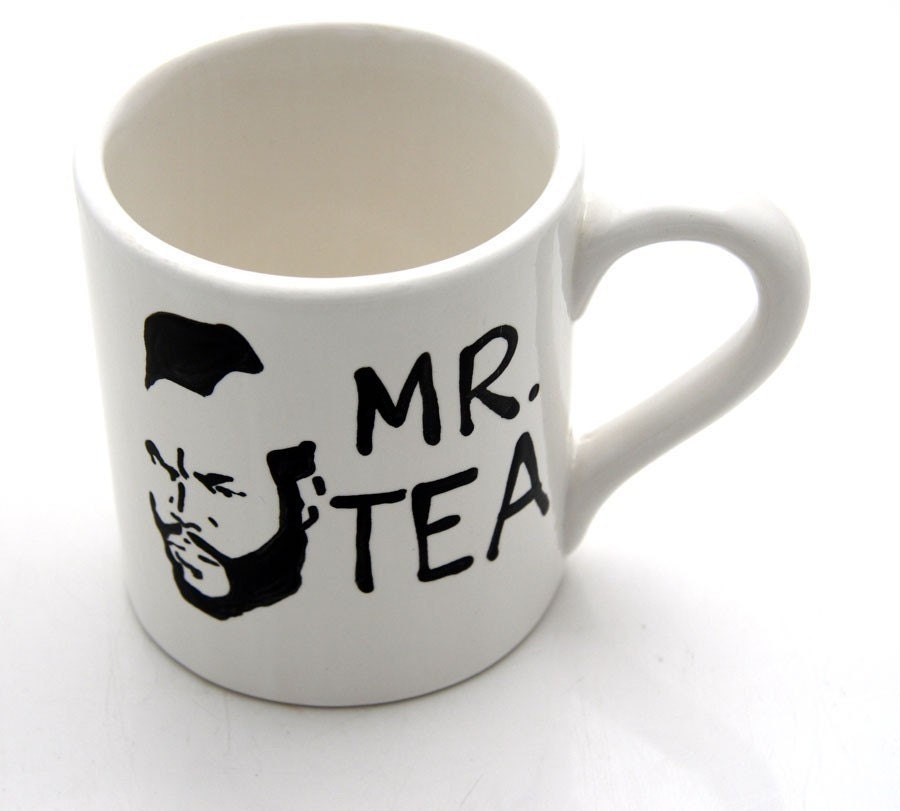 Tea Cup Featuring Mr. T an 80s Retro Flashback