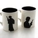 Star Wars (R) Han Solo and Leia Mug Set I love You I know for Wedding or Anniversary