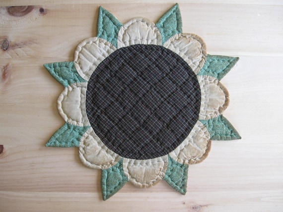 ... Table Topper Sunflower Rustic Decor Country Kitchen Decor Farmhouse