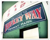 Red Sox Photography - Yawkey Way Fenway Park - 11x14 fine art photography - Boston Photograph - Red Green - Gift for Him - Man Cave