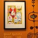 spirits in my bottle garden - limited edition giclee print of an original illustration (8.5 x 11 in)
