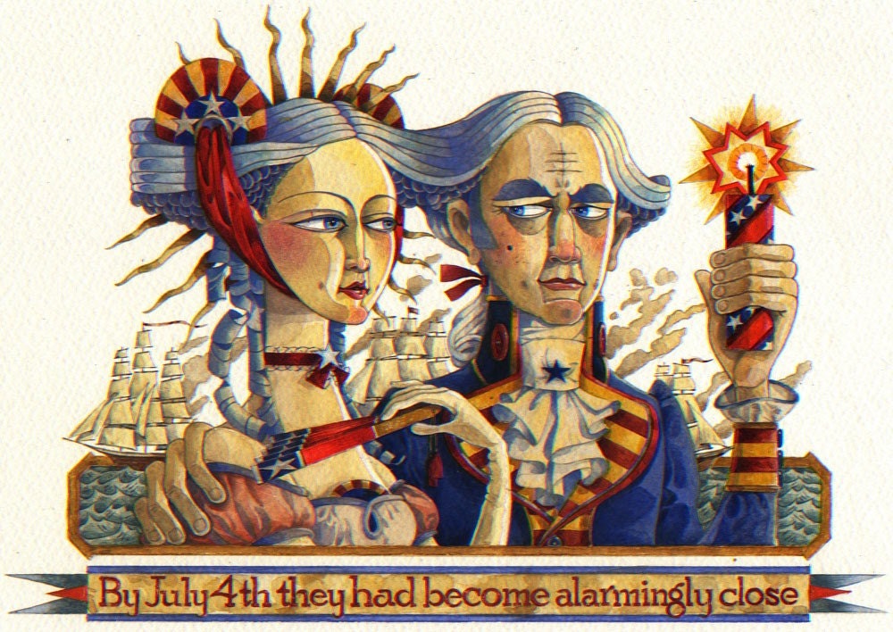 by july 4th they had become alarmingly close