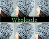 Wholesale Hats Unisex, Basket Weave Beanie Hats, Lot of 6, CHOOSE YOUR COLORS
