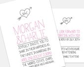 Printable Morgan Invitations (PDF)