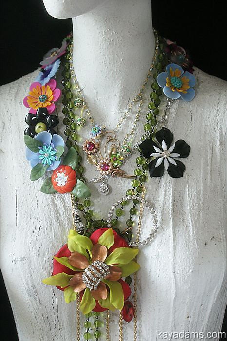 WILD CHILD Necklace. What Is THAT. Exactly My Point. Downpayment for a FunkY as You DaRe Kay Adams Sculpture Statement Necklace.