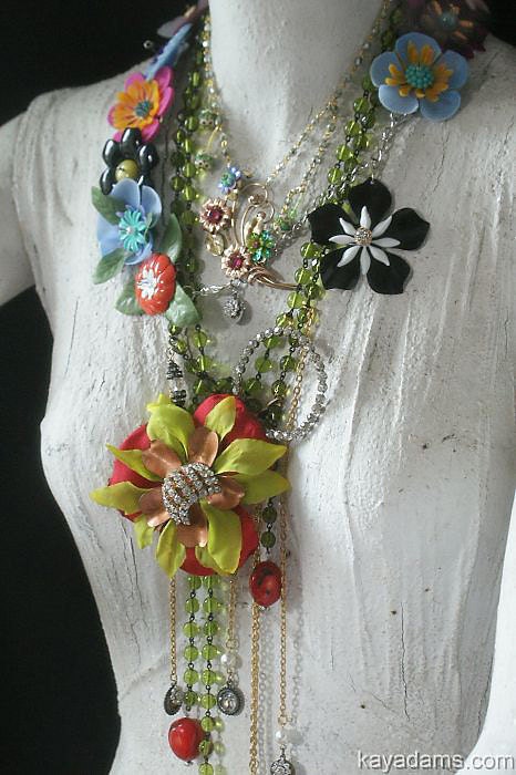 WILD CHILD Necklace. What Is THAT. Exactly My Point. Downpayment for a FunkY as You DaRe Kay Adams Sculpture Statement Necklace.