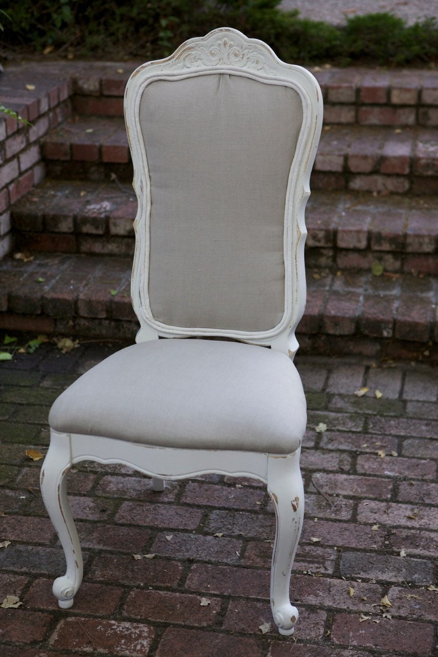 NEW item ... Vintage French Provincial Upholstered Side Chair
