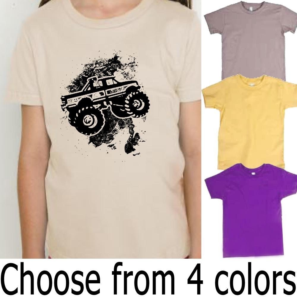 Monster Truck American Apparel Kids Organic T-Shirt
