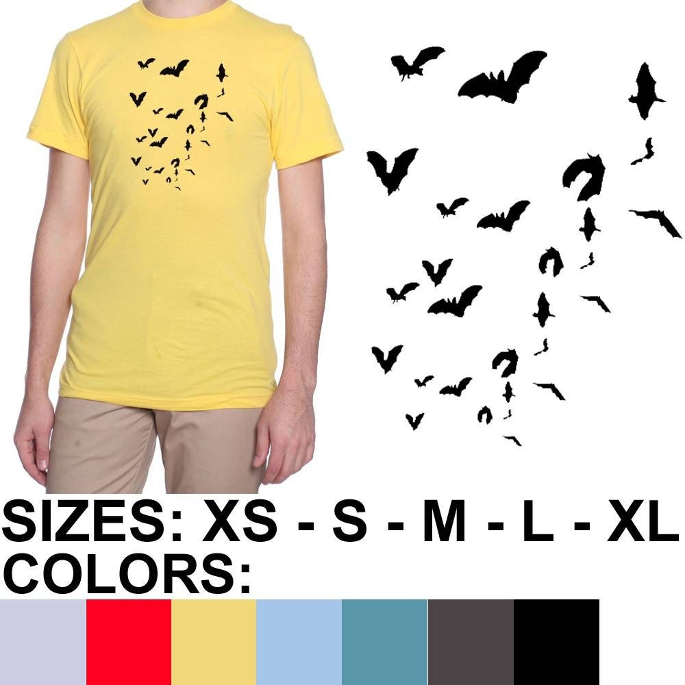 Bats American Apparel Sheer Jersey Short Sleeve Summer T-Shirt (6401)