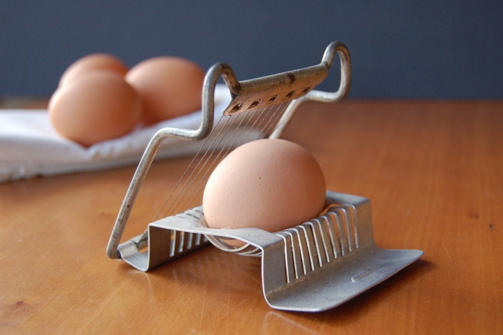 vintage egg slicer-RESERVED FOR ROBIN