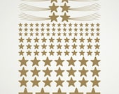 Nursery Star Wall Decals: Baby Kids Children