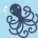 Ocean Nursery Octopus Wall Decal Kids Underwater Decor