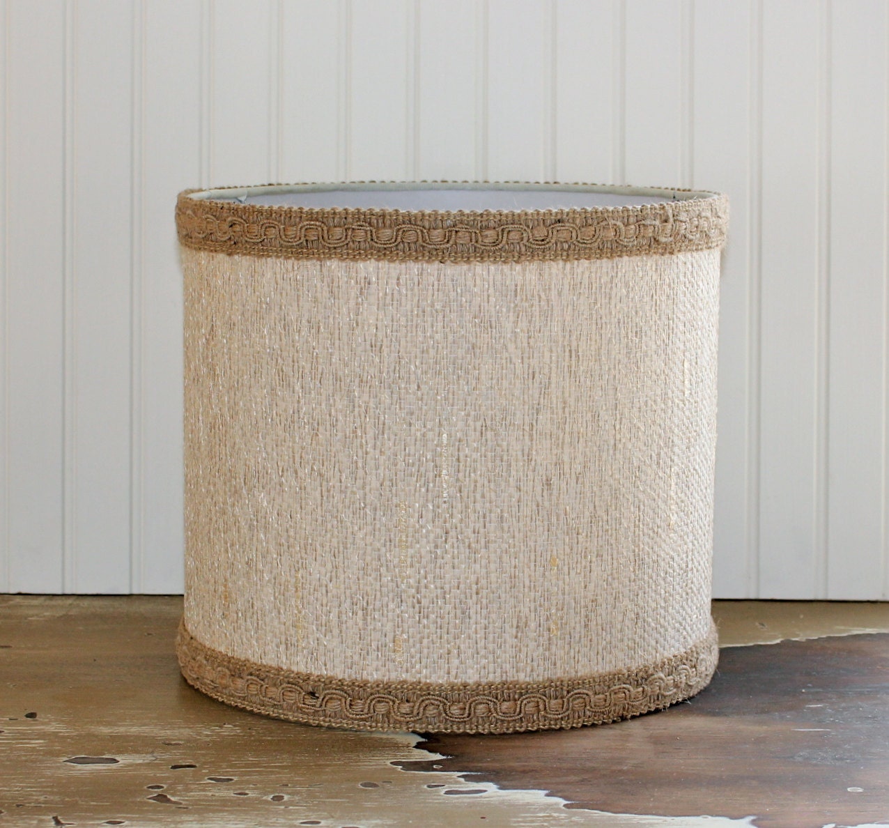 Grass Wallpaper Drum Lampshade